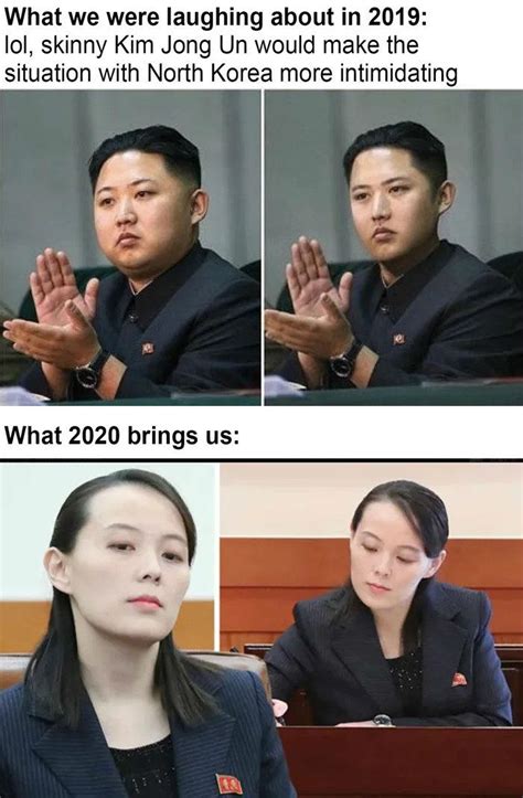He is clearly ready to allow his sister to become his alter ego. Kim Jong Un Sister Kim Yo Jong Meme - Shut Up And Take My ...