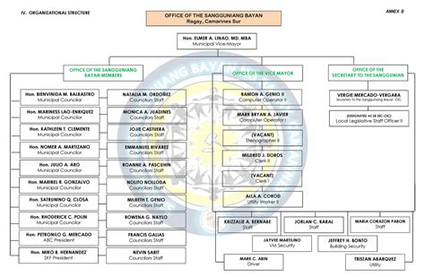 Sangguniang Barangay Organizational Chart Sexiezpicz Web Porn