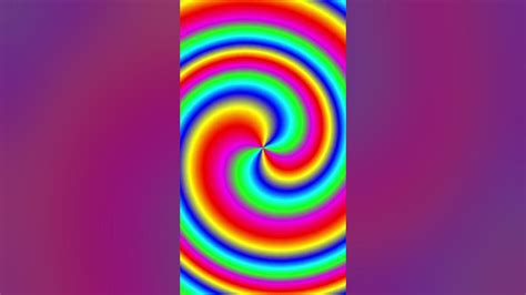 Color Changing Spiral 1 Hour Rainbow Color Changing Screen Video