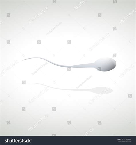 Human Sperm Cell Male Fertility Stock Vector Royalty Free 222499084
