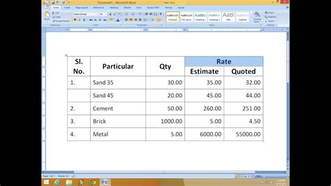 How To Add More Rows A Table In Word Shortcut Key
