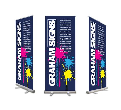 Pull Up And Roller Banners In Worcestershire Herefordshire Graham Signs