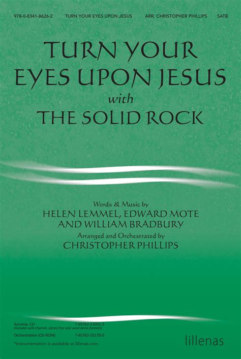 Turn Your Eyes Upon Jesus With The Solid Rock The Foundry Publishing