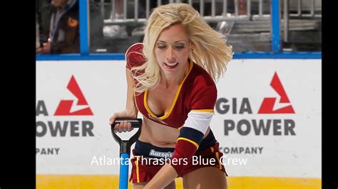 🏑 Hockey Cheerleaders Atlanta Thrashers Blue Crew 2 Sexy Sport Sexy Hockey 2018 🏑 Youtube