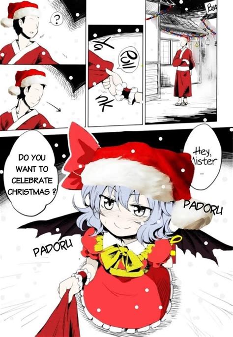 Hey Mister Do You Want To Celebrate Christmas Together Touhou