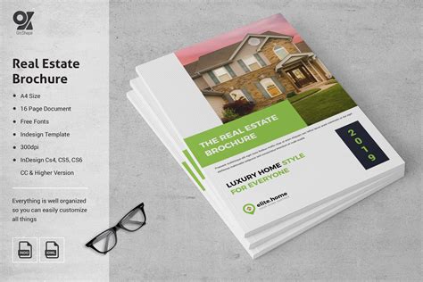 Real Estate Brochure Brochure Templates ~ Creative Market