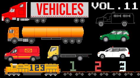 Vehicles Collection Volume 11 Street Vehicles Abc Song 123 Song