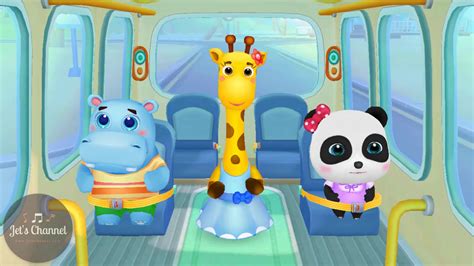 Drive Amazing Babybus Baby Pandas School Bus Jets Channel Youtube