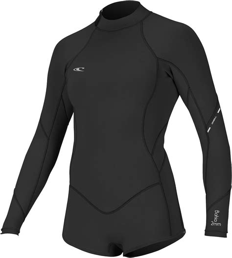 Oneill Womens Bahia 21mm Back Zip Long Sleeve Short Spring Wetsuit