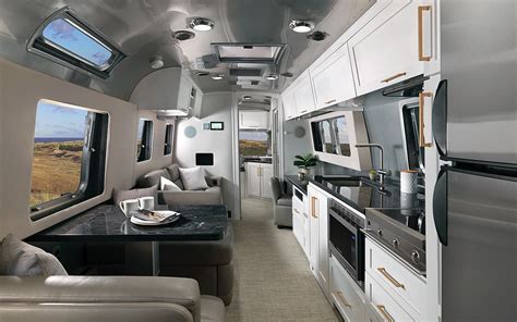 Airstream Classic Silver Bullet Travel Trailer Gets All Smart And Luxurious Dadlife Magazine