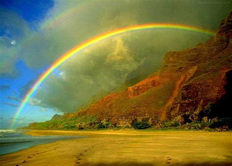 Beautiful Rainbow Nature Mountain Wallpapers