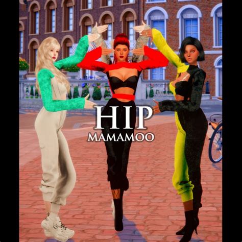 Rimings Hip Mamamoo Group Poses Sims 4 Downloads