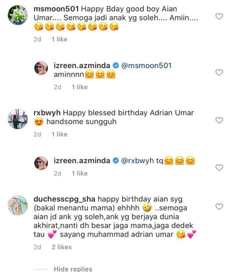 Dimana makna dari namanya ialah anak. "Aku Bukanlah Ibu Yang Baik, Tapi...," - Izreen Azminda ...