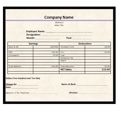 Learn what these salary slips are for and how they are created through these templates and examples. Pack of 28 Pay/Salary Slips & Templates Free - Daily Life ...