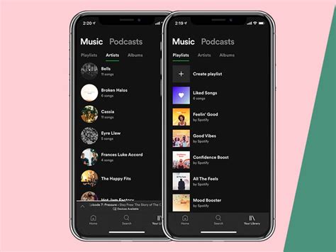 Spotify Revamps ‘your Library Streamlining Access To Music