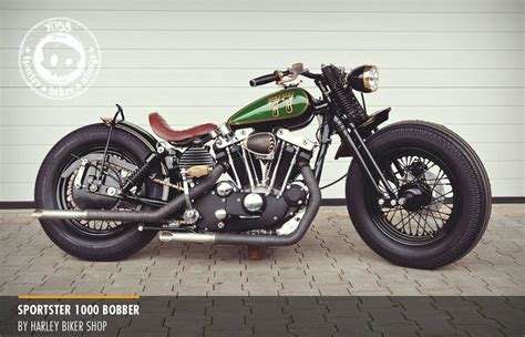 Sportster 1000 Ironhead Bobber Built By Harley Bikers Shop Of Germany