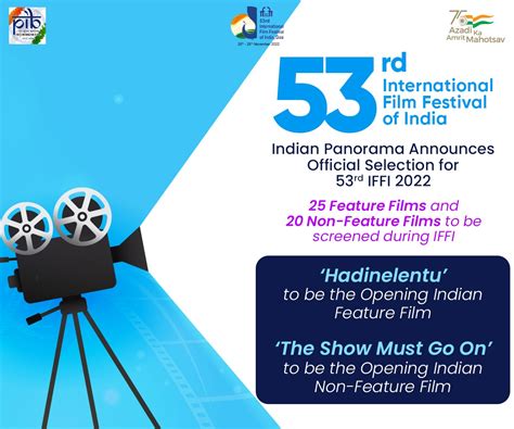 53 Rd International Film Festival Of India Indian Panorama Announces