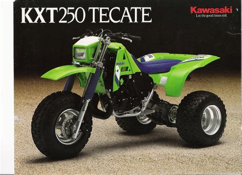 It has two wheels at the front of the body and vaguely resembles something out. 87 Tecate Brochure Front | Scan of front of a sales ...
