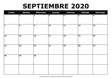 Pin En Calendarios Blanco Y Negro