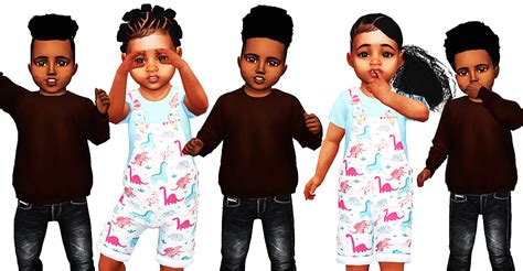 Ebonix Toddler Starter Kit Pt2 Sims 4 Toddler Sims 4 Children