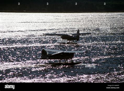 Seaplanes in Juneau Alaska USA Stock Photo - Alamy