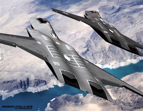 Lockheed Martin Sixth Generation Fighter By Rodrigoavella Stealth