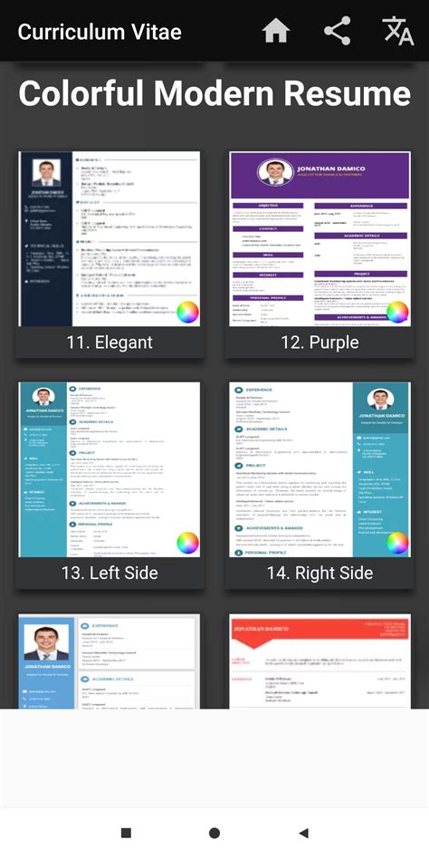 Google's android studio is an app development software whose implementation editor is fit for android developers. Curriculum vitae App CV Builder Resume CV Maker for ...