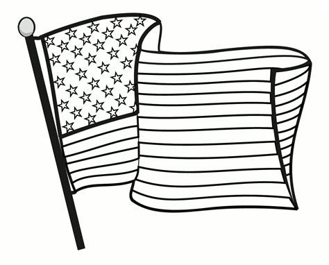 Printable Flag Coloring Pages