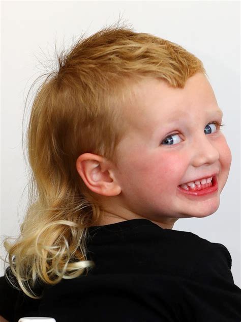 Geelongs Best Mullet Child Mullet Hair Style Revealed Daily Telegraph