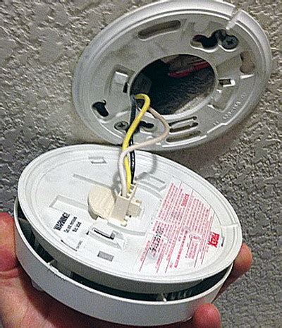 You should change the batteries in your smoke detector every six months. What are some causes of a chirping smoke detector that has ...