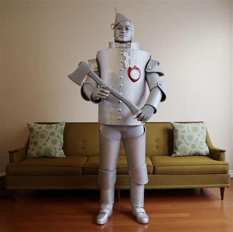 How To Make Tin Man Halloween Costume Gails Blog