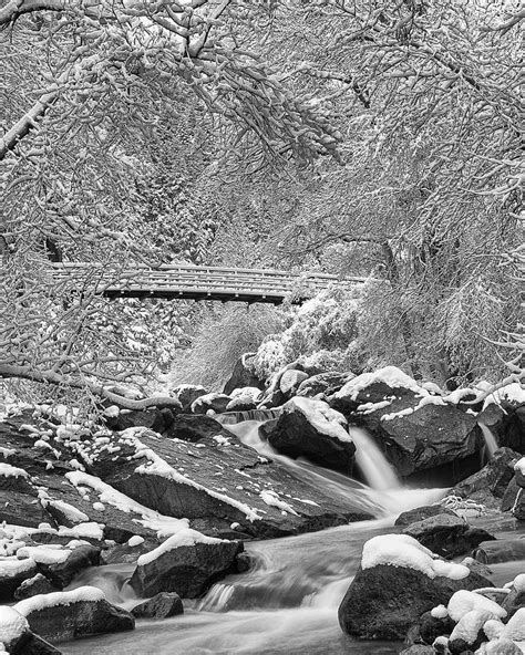 South Boulder Creek Winter Photograph By Steve Gandy