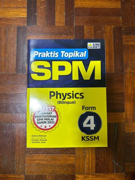 Praktis Topikal SPM Physics Fizik Form 4 KSSM SPM Hobbies Toys