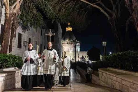 The Franciscans Of The Holy Land In Prayer For The Whole World