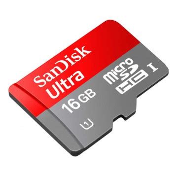 Crystaldiskmark 3.0.3 x64 program settings: 16GB SanDisk Ultra® microSDHC™ UHS-I Card