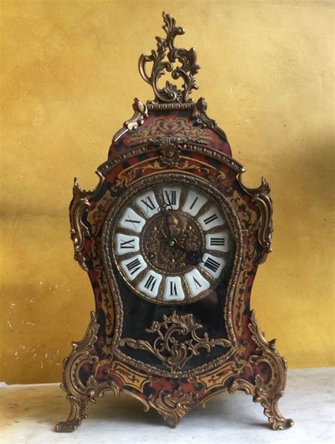 Mantel Clock Franz Hermle And Sons Copper Ornaments Catawiki