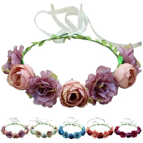 Buy High Quality Floral Hairbands Girls Wedding Flower