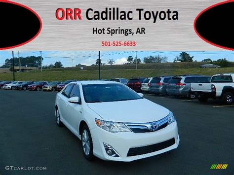 2012 Super White Toyota Camry Hybrid Xle 72656874 Photo 2 Gtcarlot