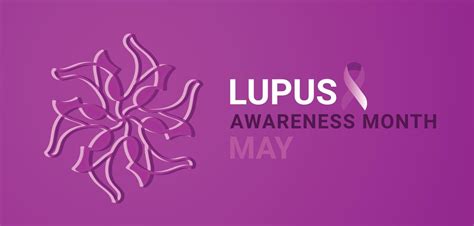 Lupus Awareness Month May Template Background Banner Card Poster