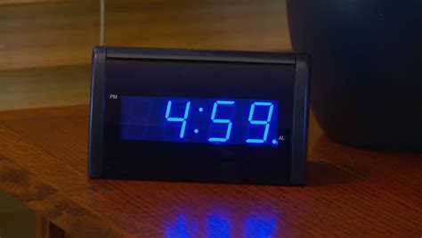 Alarm Clock Stock Footage Video Shutterstock