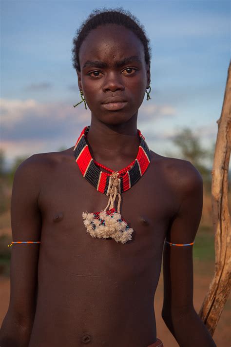 Portrait Of A Young Man Of The Tribe Hamernear Turmi Omo Flickr