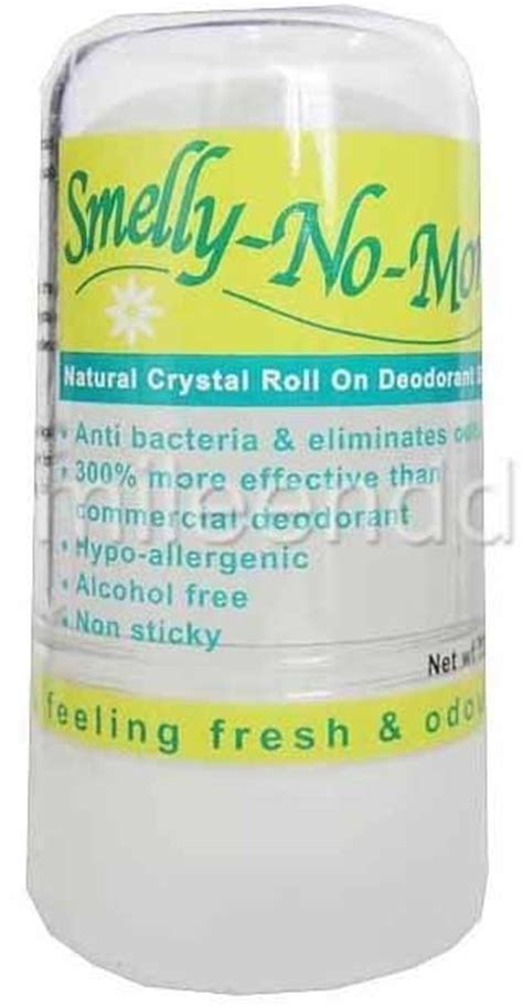 The strategy of showing women that smelly pits ruined their chances to be attractive or to have a social life apparently worked. SMELLY NO MORE 1X 120G / 4.23floz NATURAL CRYSTAL ROLL ON ...