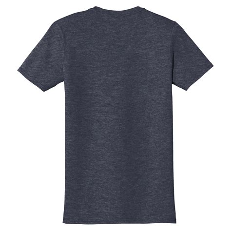 Gildan 64000 Softstyle T Shirt Heather Navy Full Source