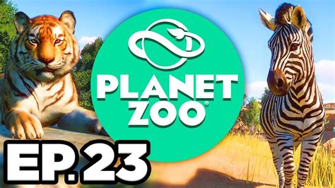 Planet Zoo Ep23 🐯 Cute Baby Lions ⭐️ Gold Star On Caldera Safari
