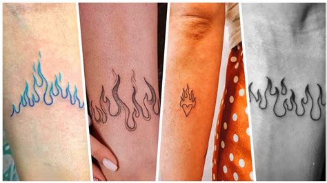 Fire Tattoos 2k21 🔥 Fire Tattoo Designs 2021 Youtube