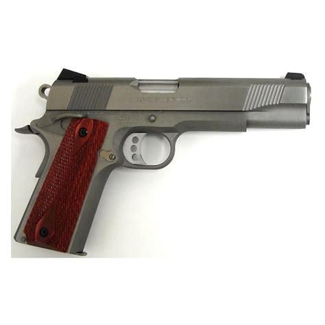 Colt Government Model 45 Acp Caliber Pistol Stainless Steel Xse Model