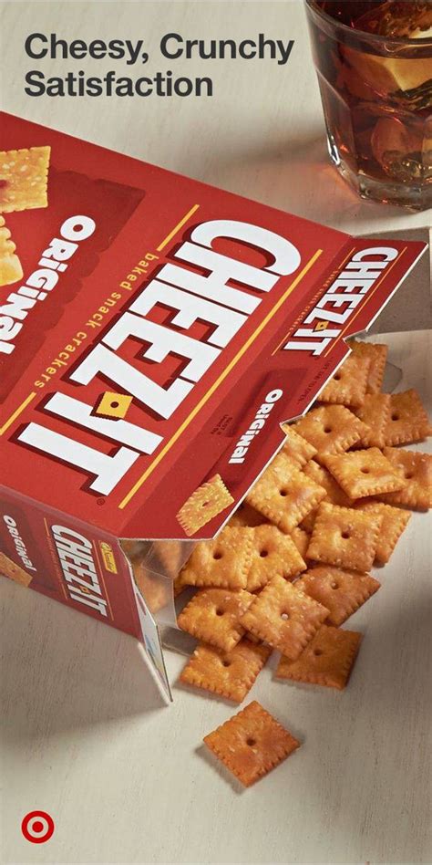 Grab A Box Of Cheez It Original Baked Snack Crackers And Satisfy Your