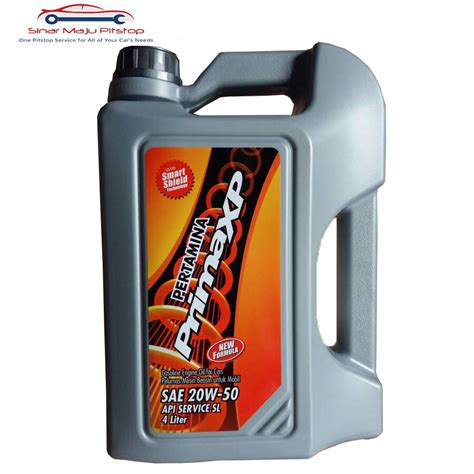 Pertamina Prima XP 20W-50 Pelumas Oli Mesin Mobil Bensin 4 ...