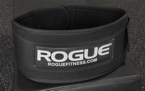 Rogue Nylon 5 Weightlifting Belt Black Accessories Training