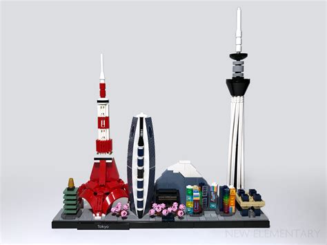 Lego® Architecture Review 21051 Tokyo New Elementary Lego® Parts